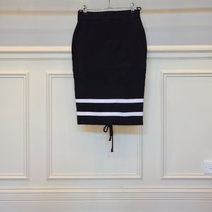 Puma knitted black skirt, ties in back